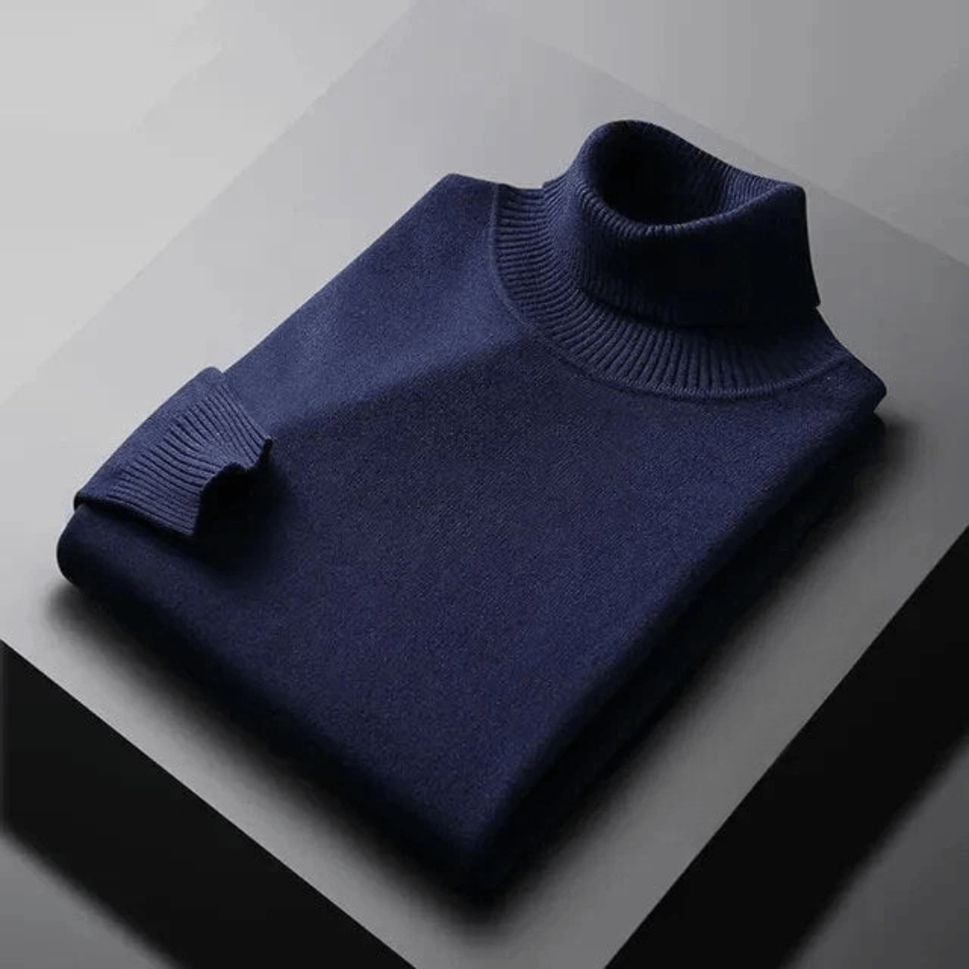 Zyviro | Suéter de Cachemira con Cuello Alto