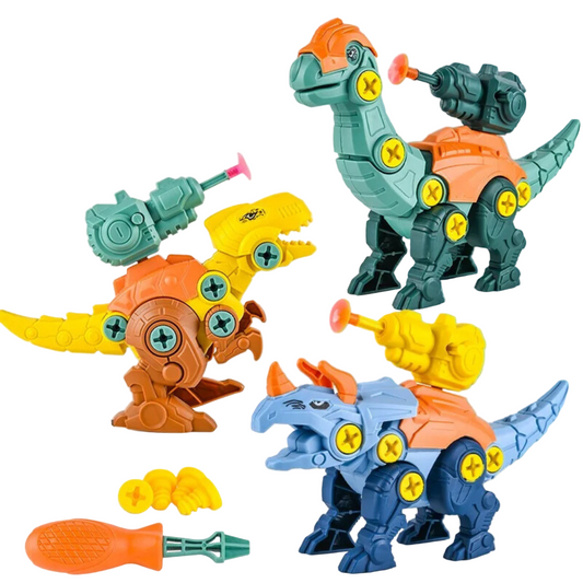 DinoBuild – Dinosaur Bouwset met Schroevendraaier