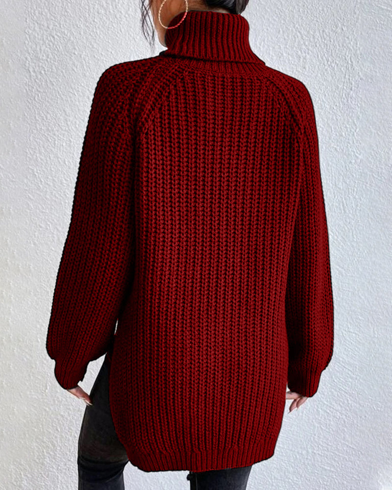 Beatrice | Women Winter Ribbed golf sweater