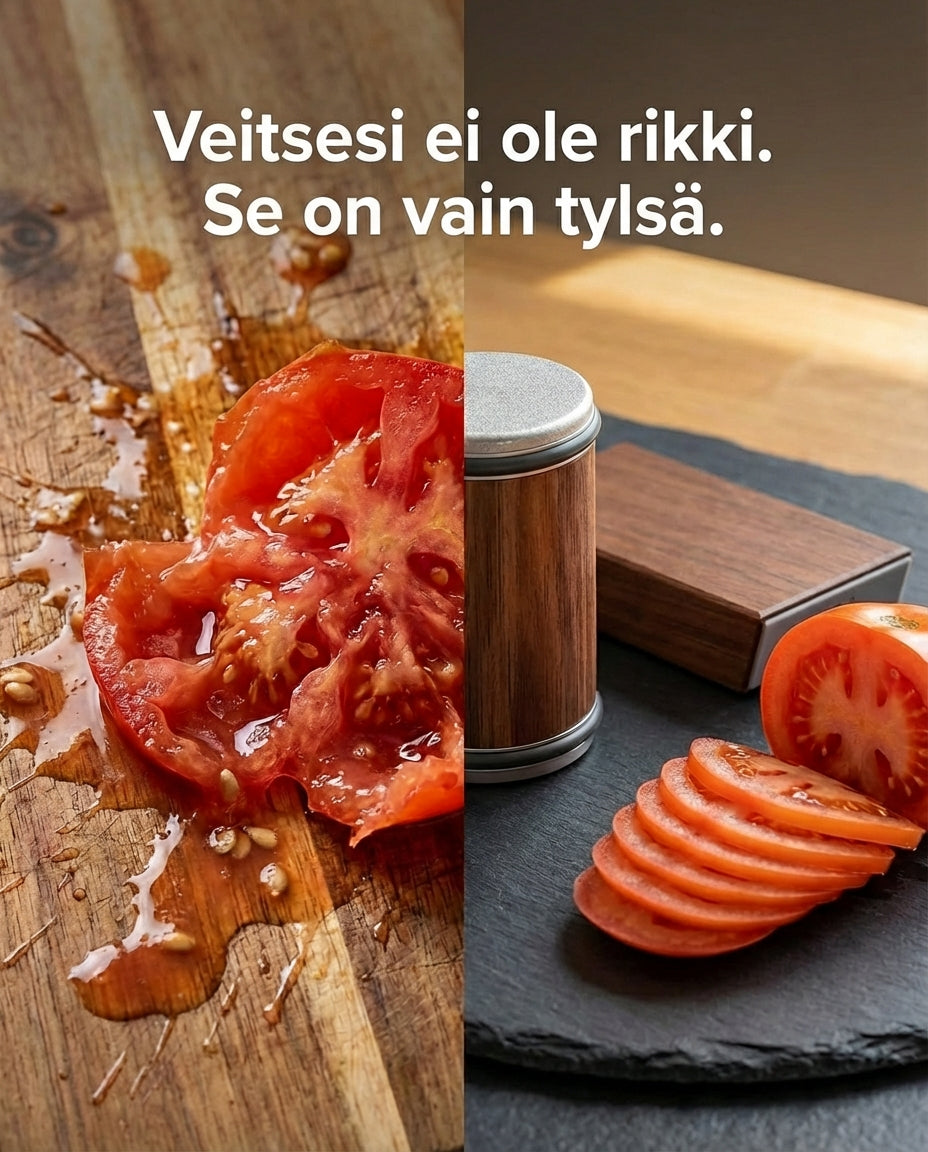 THE ROLLING EDGE | Timanttinen rullattava veitsenteroitin