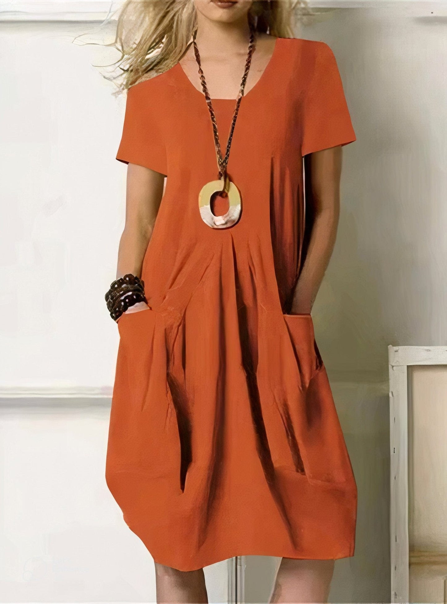 Zendra | Easy Casual Flow Dress
