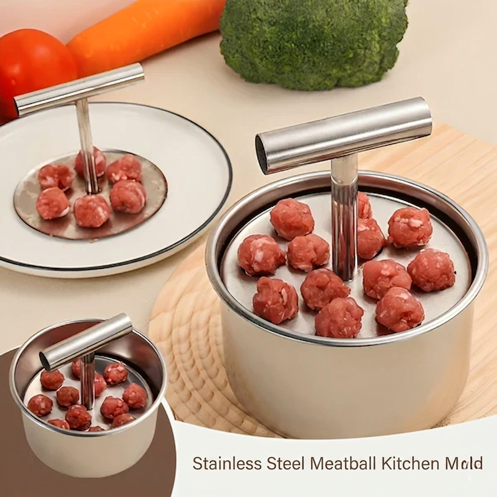 Meatballs | Even Size | Stainless Steel Kitchen Tool | Ballora