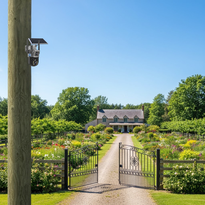 DualGuard | 4K Beveiligingscamera met Zonnepaneel