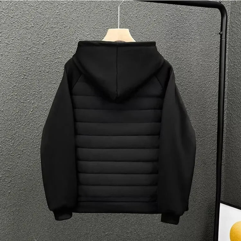 Veste homme slim zippée manches longues