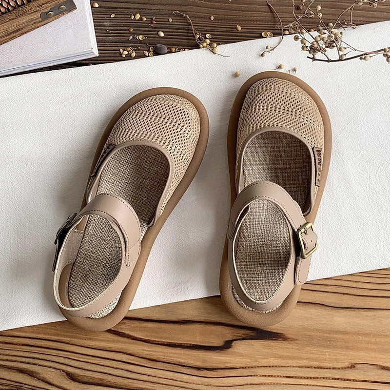 Women's Cushioned Adjustable Sandals Wide Fit