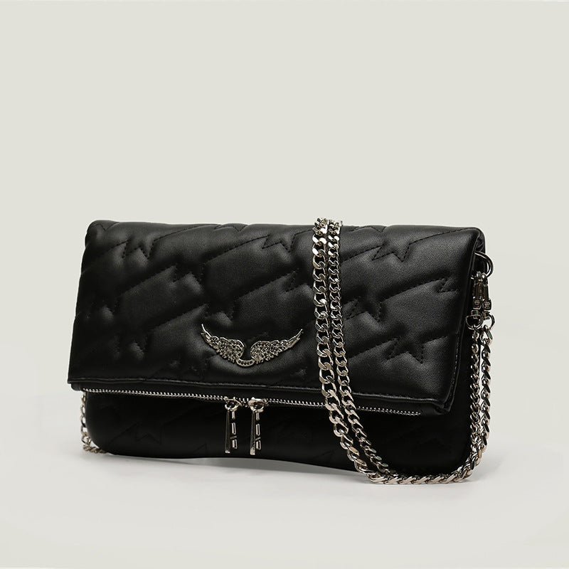 Sac bandoulière avec emblème d'aile