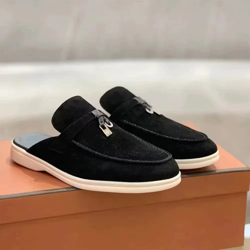 Jacob – Tassel Slip-On Shoes with Open Back | Lightweight Flexible Comfort | Easy On/Off Everyday Style