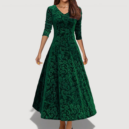 Orliya - Luxe Soft-Touch Evening Dress