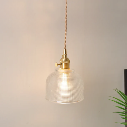 Virelian - Nordic Glas Hanglamp Met Koper