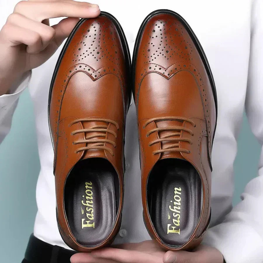 Herren-Anzugschuhe aus Kalbsleder – Lorenzo