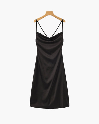 Old Money Silk Slip Dress