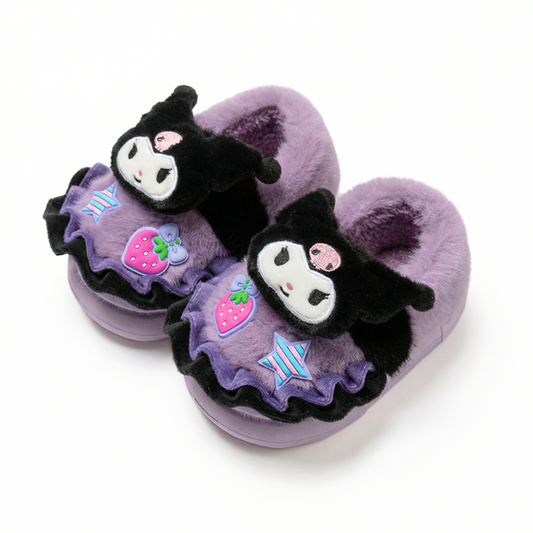 CuteCloud – Cartoon Pluche Kinder Pantoffels