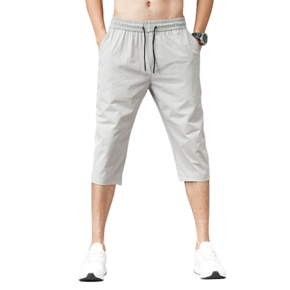 Martijn – Short de Bain Long avec Cordon de Serrage à la Taille
