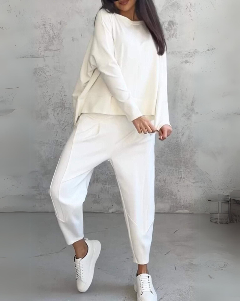 Ana – Conjunto confortável com calça