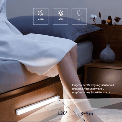 LED-Sensorlicht mit Bewegungsmelder – Magnetbefestigung