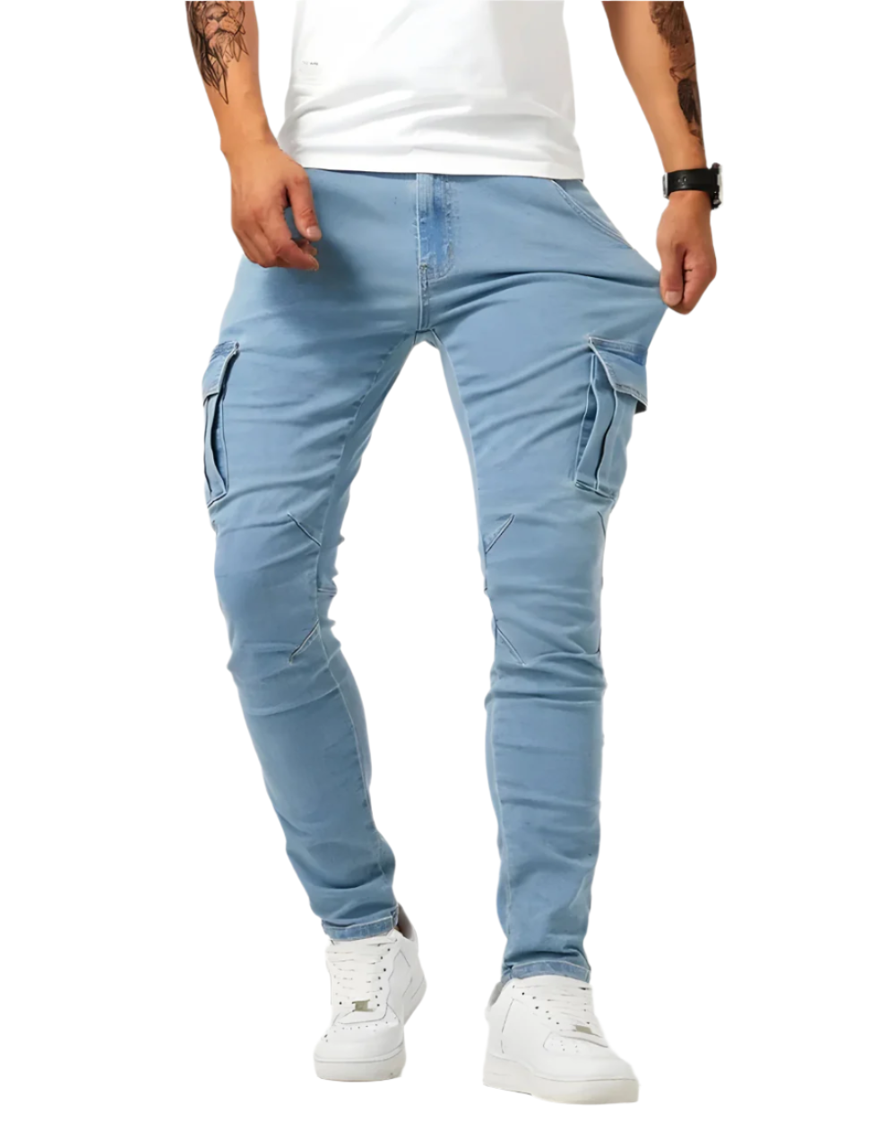 Marino Cargo Stretch Bukser