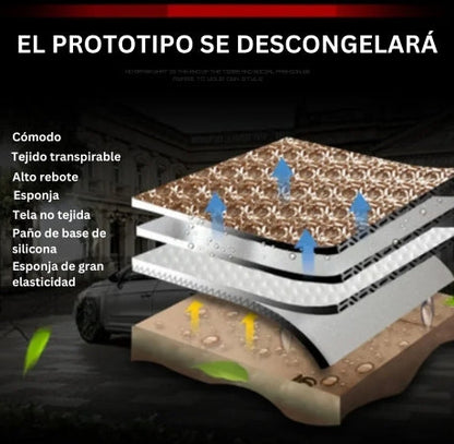 ChillGrid - Ice Silk Cojines de Asiento de Coche