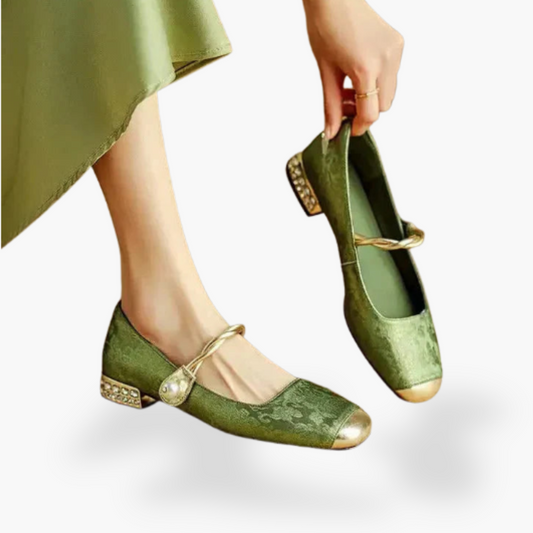 Chaussures plates orthopédiques élégantes Mary Jane