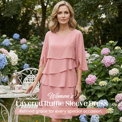 Seraphine Layered Ruffle Dress