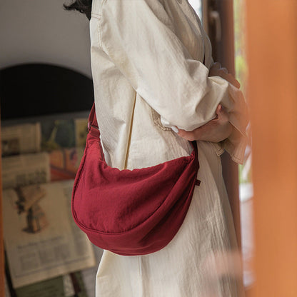 Casual Canvas Crossbody Bag | Adjustable Strap