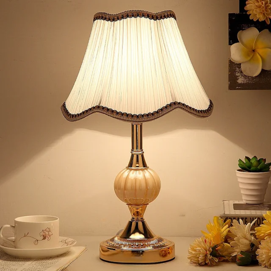 Quixy - Charmante Vintage Scandinavian Tischlampe für warme Atmosphäre - Roborro