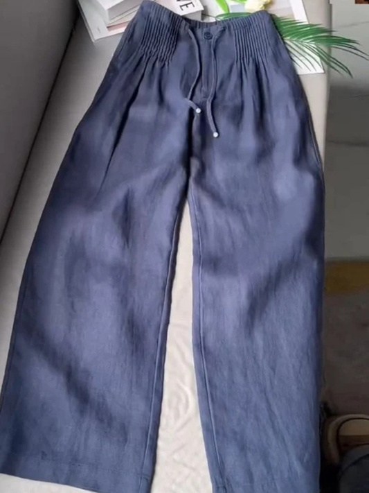Lockere Passform, Hose mit weitem Bein Damen