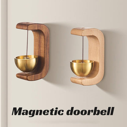 Magnetische Holz Windglocke Türdeko | Beruhigend, stilvoll & dekorativ