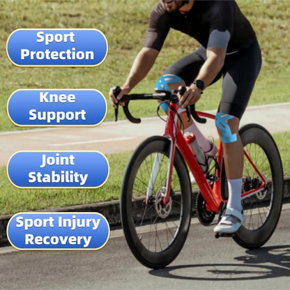 FlexiKnee – Precut Kinesiology Strips for Pain Free Motion