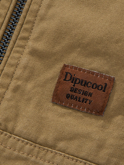 Lucan – Men’s Long Sleeve Spring Jacket with Collar and Pockets