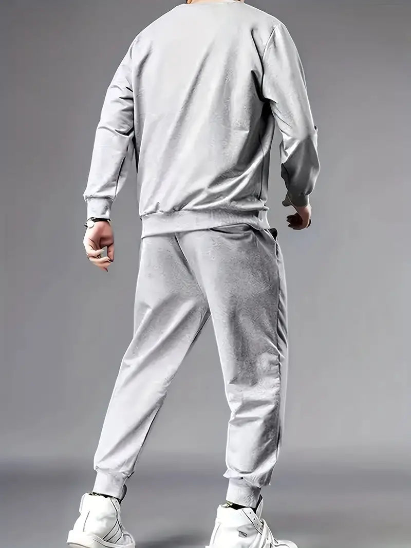 Mand's Joggingpak | timeless Design | Hoogwaardige Materialand | Casual and Sportief