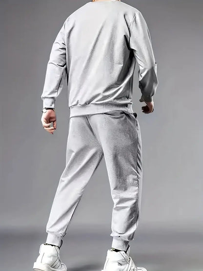 Mand's Joggingpak | timeless Design | Hoogwaardige Materialand | Casual and Sportief