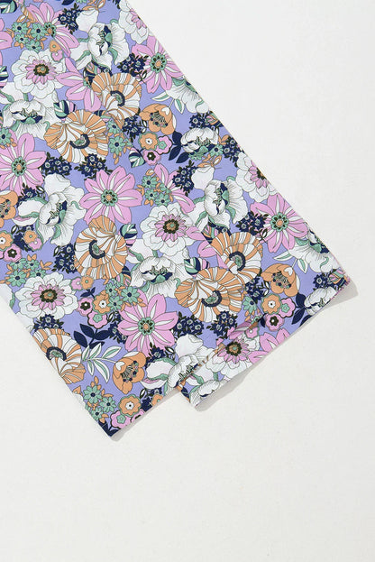 BloomDrape™ - Floral Wide Leg Jumpsuit