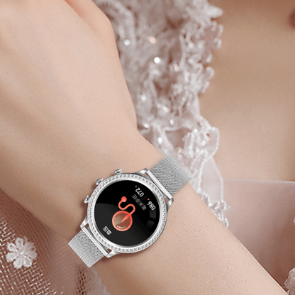 California Smartwatch für Damen – Strahlendes Glitzer-Design trifft auf Eleganz