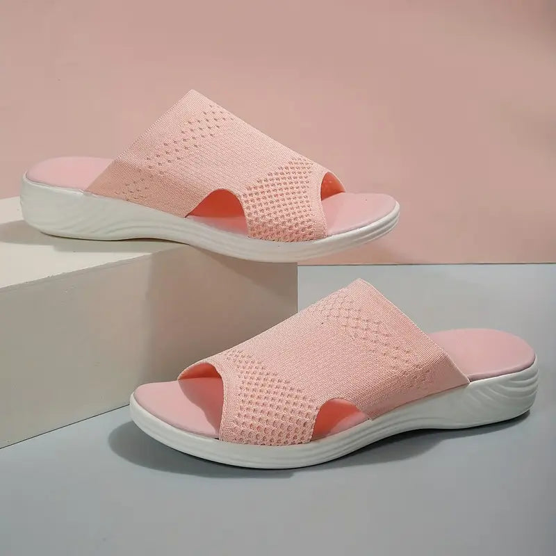 Womens Comfort Slip On Slide Sandals