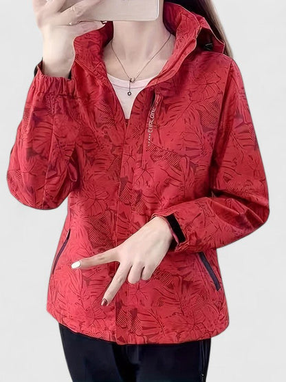 Thanyelle – Elegantní bunda s botanickým potiskem
