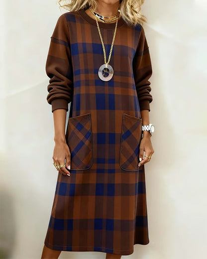 Timeless Plaid Dress