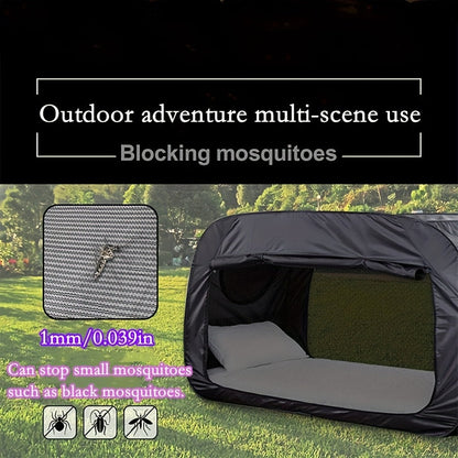 CozyNest Opvouwbaar Tentbed – Bescherming en Rust Binnen Handbereik