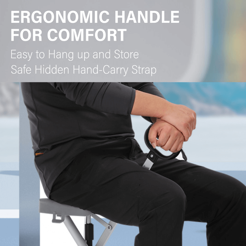 2-IN-1 Folding Walking Stick with Seat 2