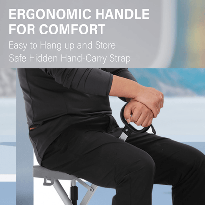 2-IN-1 Folding Walking Stick with Seat 2