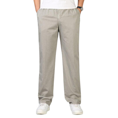 Timothy | Men's Elegant Wide Leg Linen Pants