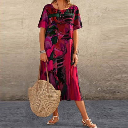 Arielle™ - Robe fleurie confortable