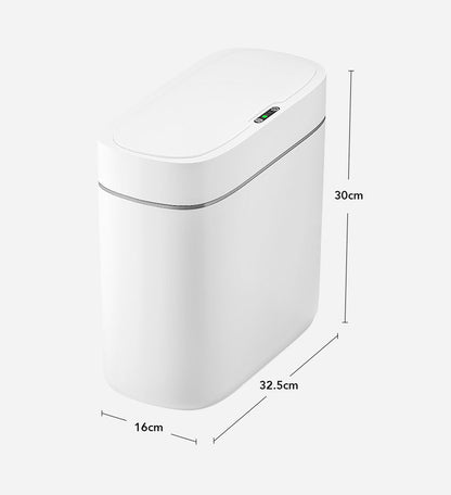 Sandsberg® 3 Gallonen waterdichte automatische slanke prullenbak met deksel Z64