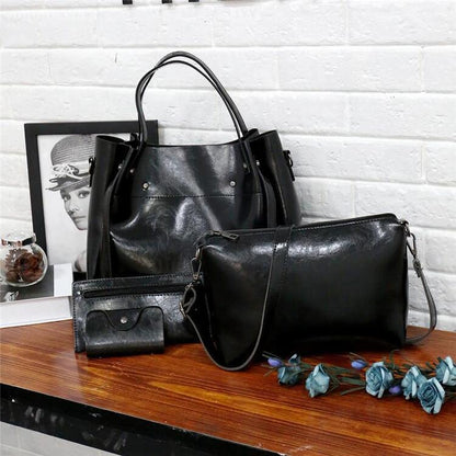 Sutton - Stylish Retro 4-Piece Bag Set
