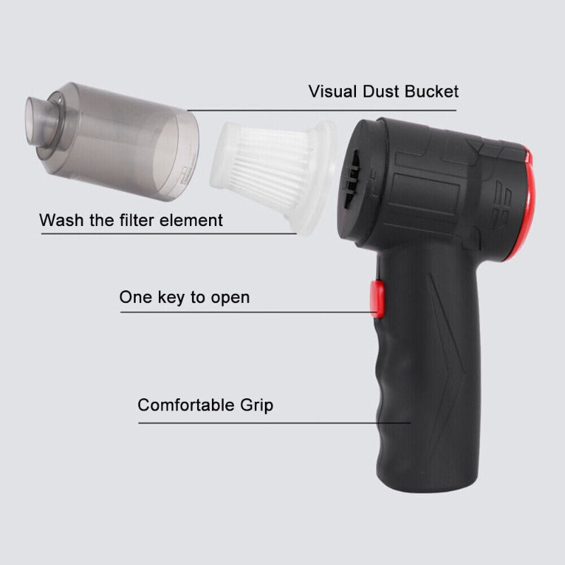 Usb Rechargeable Handheld Car Vacuum Cleaner