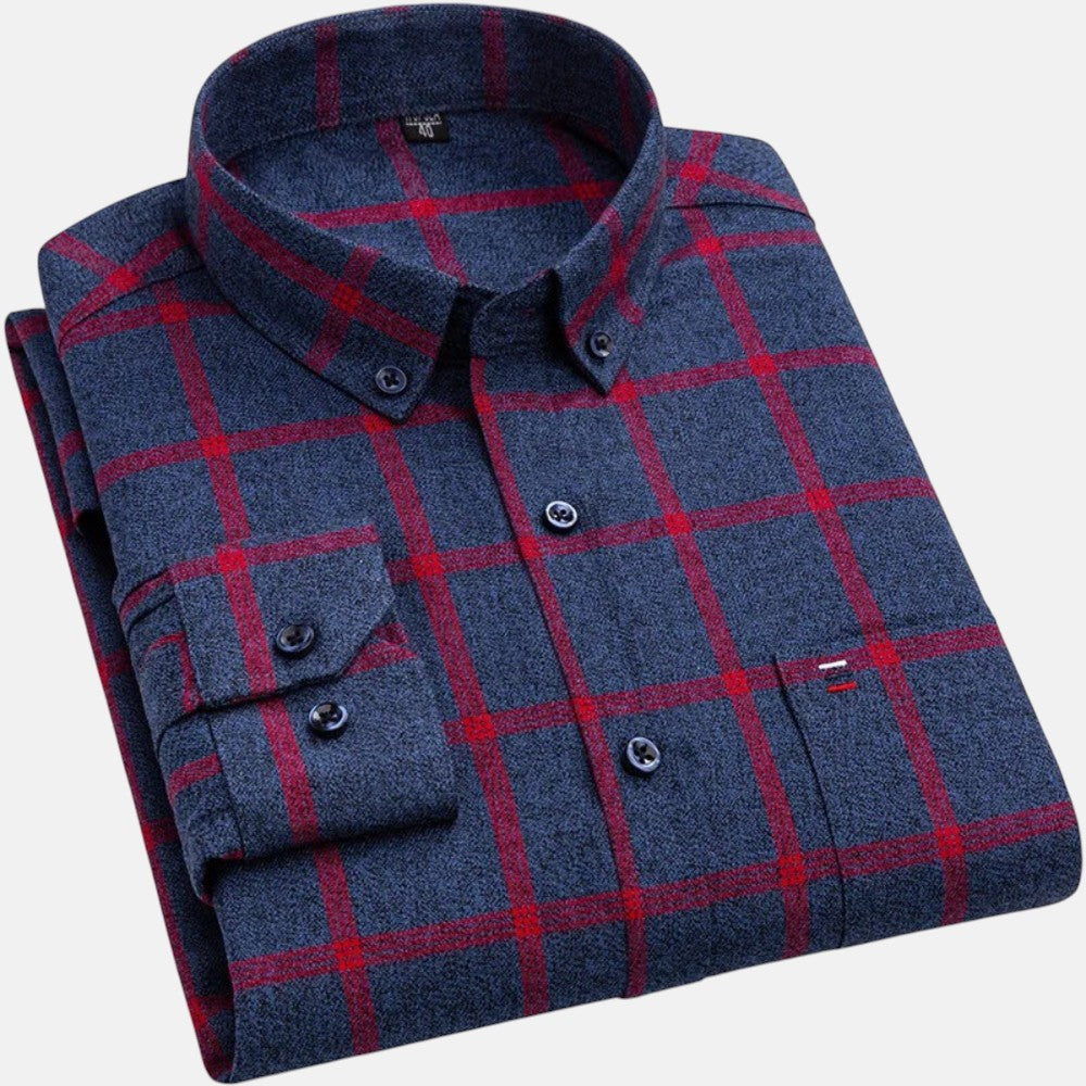 Sergio | Camisa de Cuadros Simple