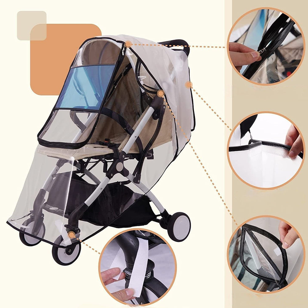 Eva Little One Stroller Waterproof Rain Cover Weather Shield