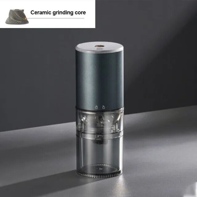 Veloce Macina | Draadloze Elektrische Koffiemolen – USB-C Oplaadbaar – Precisie Maalwerk