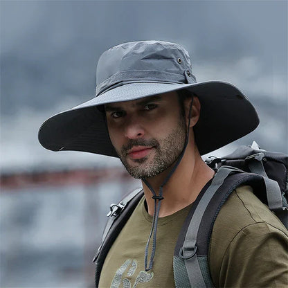 Outdoor-Sommerhut mit Kinnband und Wasserabweisendem Stoff – Ranger
