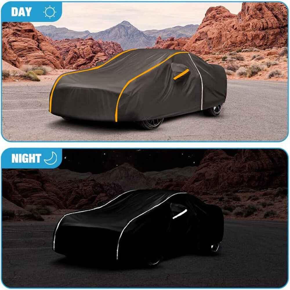 Full Sedan Car Cover: Waterproof, All-Weather, UV Resistant - Shello's Creative Boutique