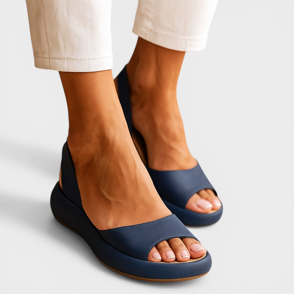 Maria™ | Sandalias minimalistas con punta abierta Alba Madrid